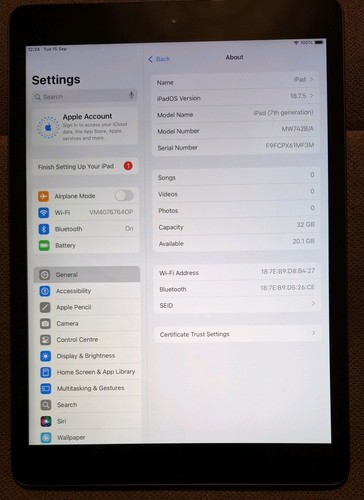 Apple ipad 7th - ipad,