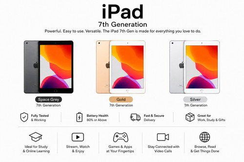 Apple ipad 7th gen - ipad, 128gb