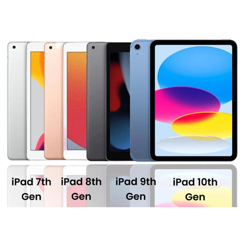Apple ipad 10th 9th 8th - 9th, 7th