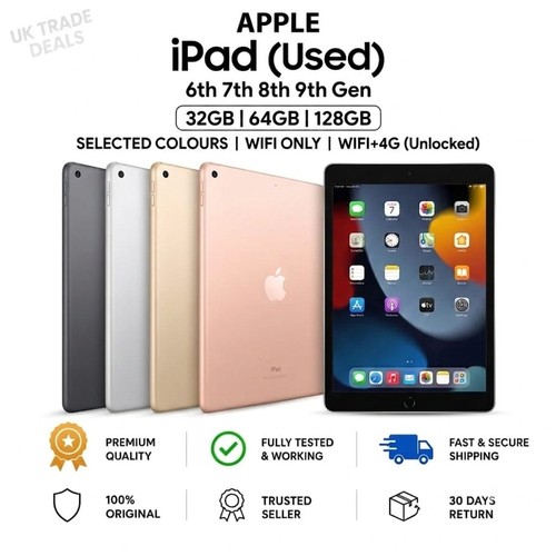 Ipad 9th 8th 7th - 9th, 6th