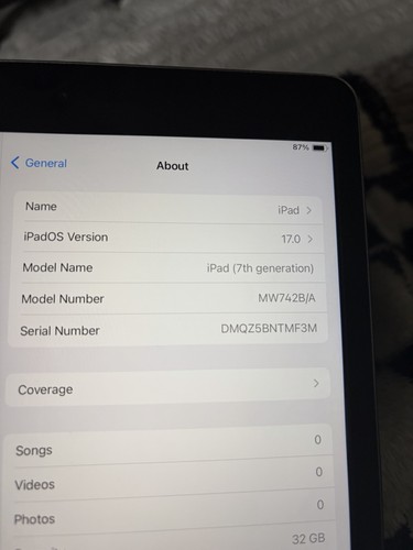 Apple ipad 7th - apple, generation
